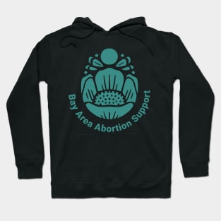 BAAS cycles logo in teal Hoodie